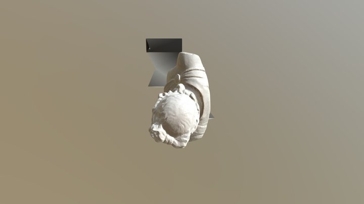 Busto Classico Greco 3D Model