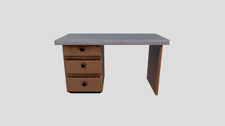 desk 3D Model