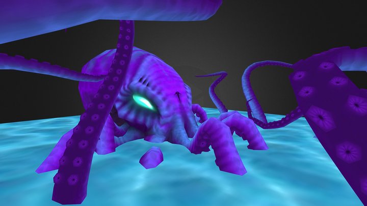 Kraken 3D Model