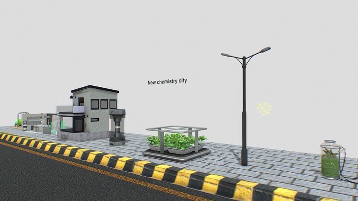 New chemistry city 3D Model