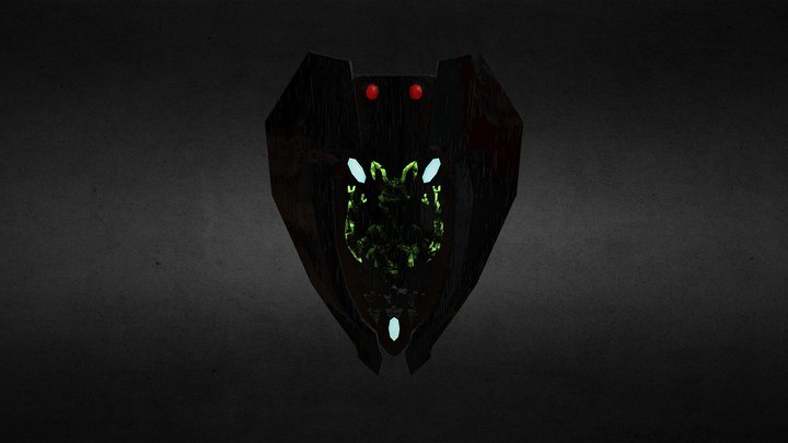 Insectoid_Heater_Shield 3D Model