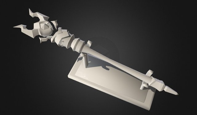 Stick From World Of Warcraft 3D Model