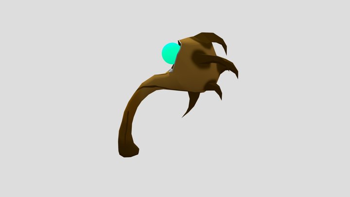 Handheld Weapon 3D Model
