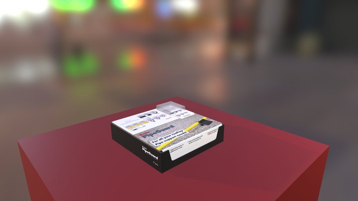 Promo Box with PipeGuard Mini Animated 3D Model