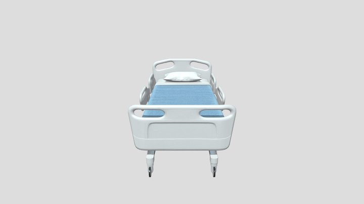 Medical Bed 3D Model