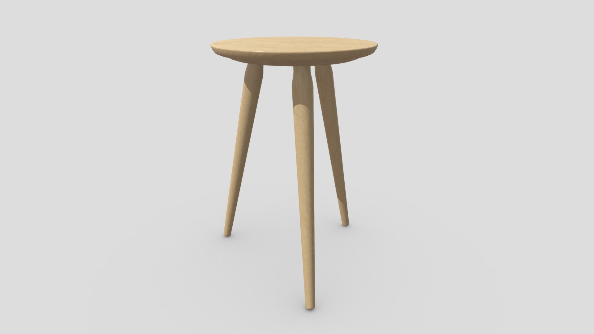 CC0 - Stool 6 - Download Free 3D model by plaggy [1c6b2d8] - Sketchfab