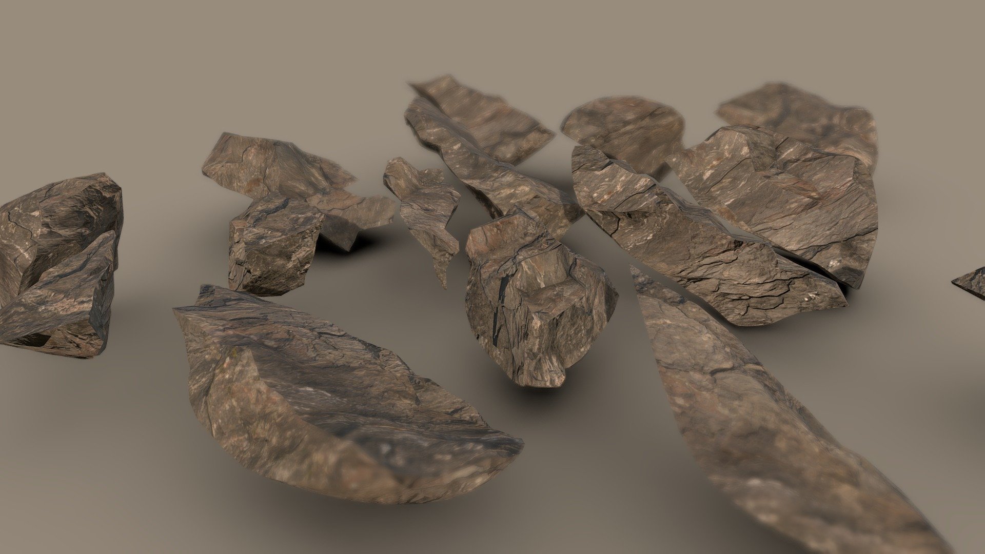 Rocks - Download Free 3D model by DaveTse [1c6b879] - Sketchfab