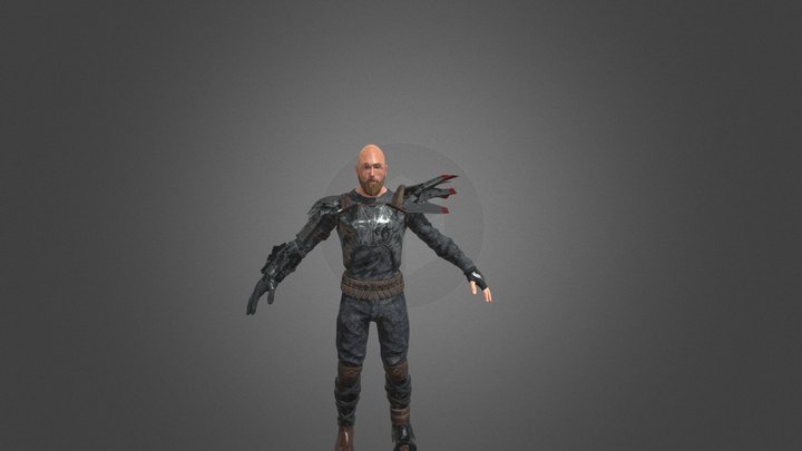 Looter boss 3D Model