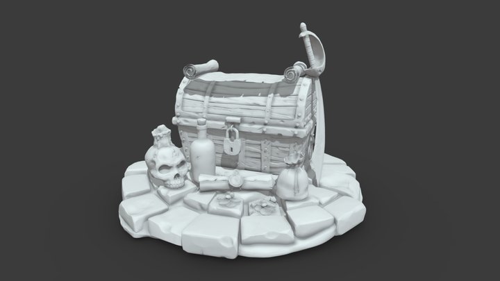2DAE13_DeenSacha_DioramaSketchfab 3D Model