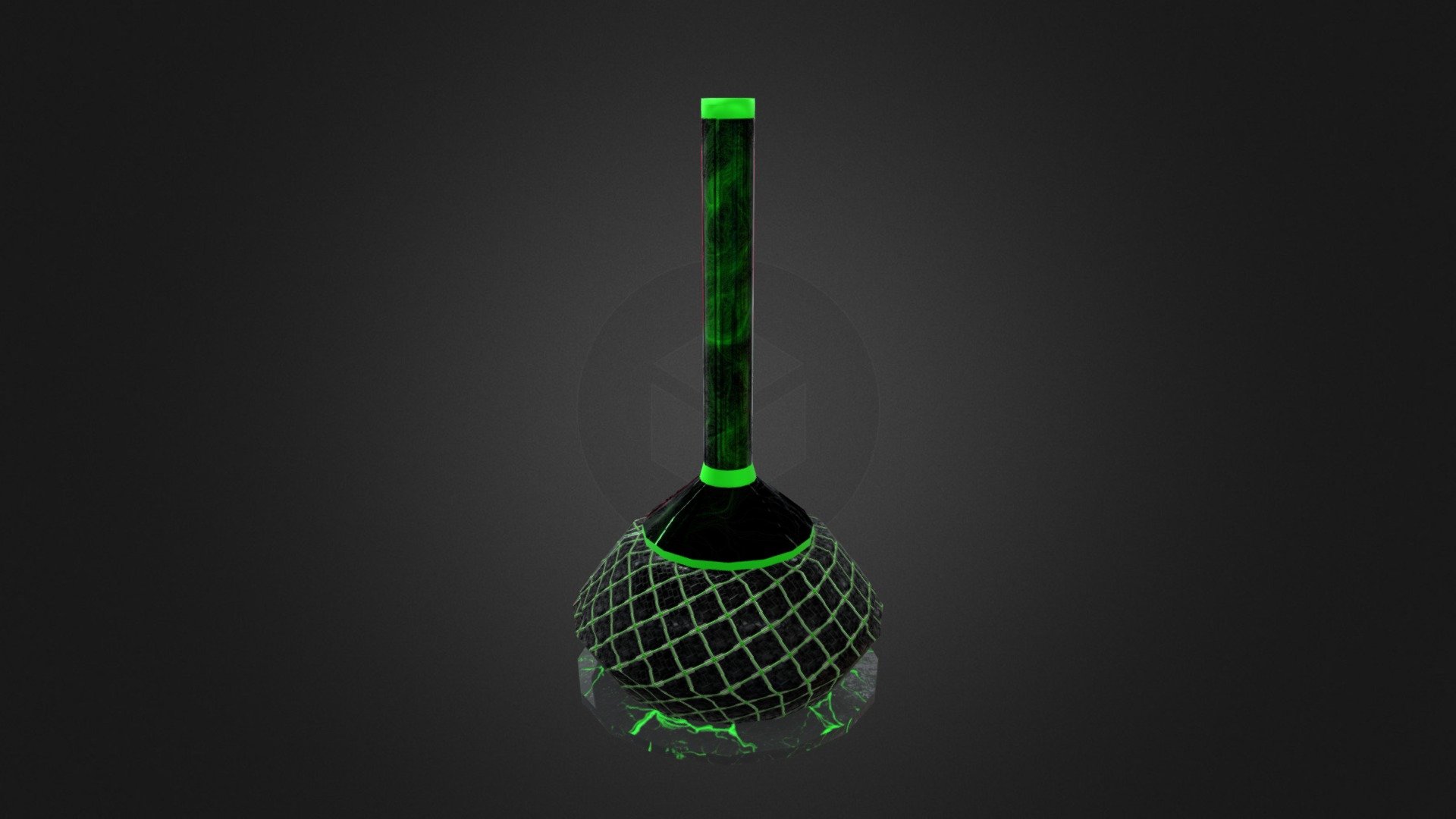 A spacey looking vase or bottle - Download Free 3D model by Gortiva ...