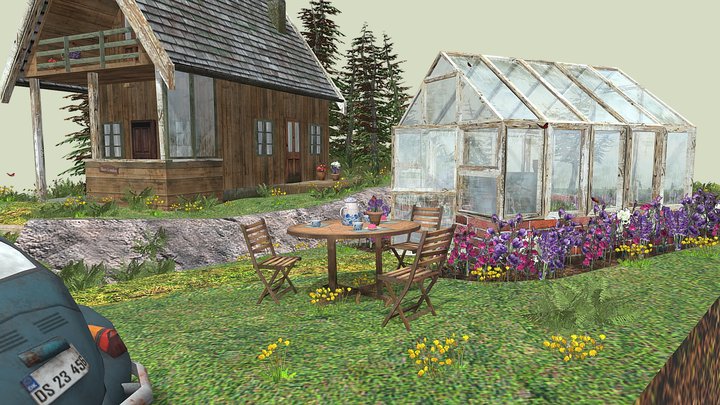 DAE - Grandma's house 3D Model