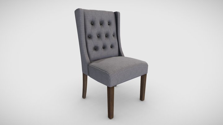 Dinning Chair Sicily 3D Model