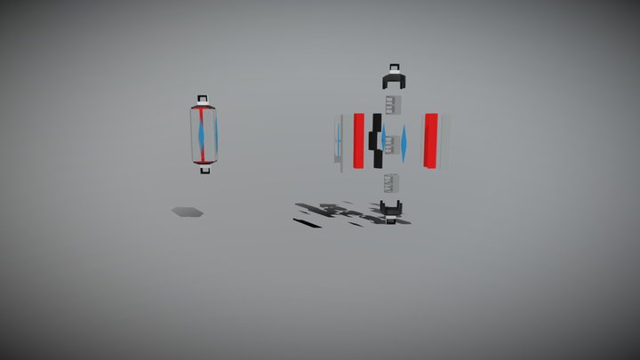 Power Cell 3D Model