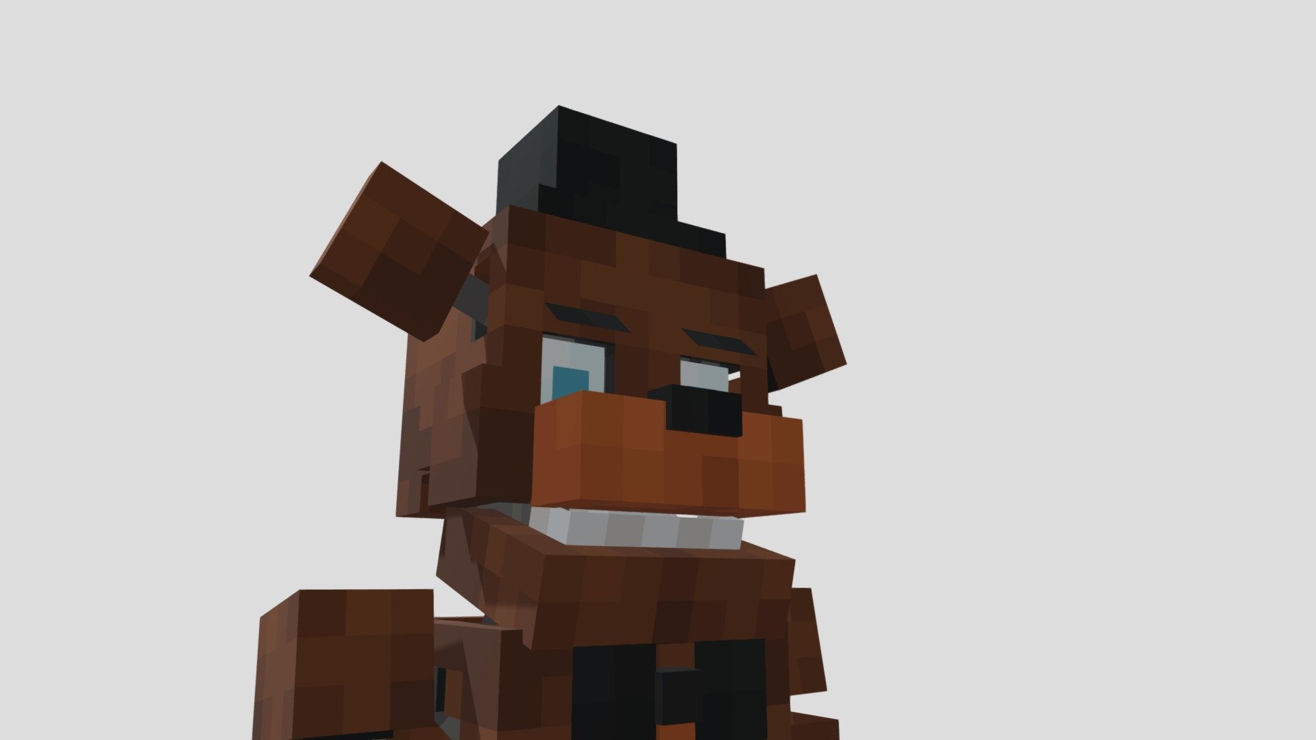 Minecraft Freddy Fazbear [FNAF] - Download Free 3D model by User_no_found  (@User_no_found) [1c6f453]