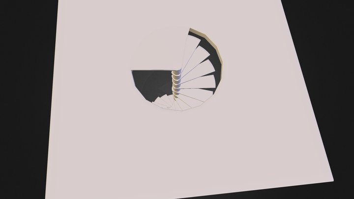 Stairs 3D Model