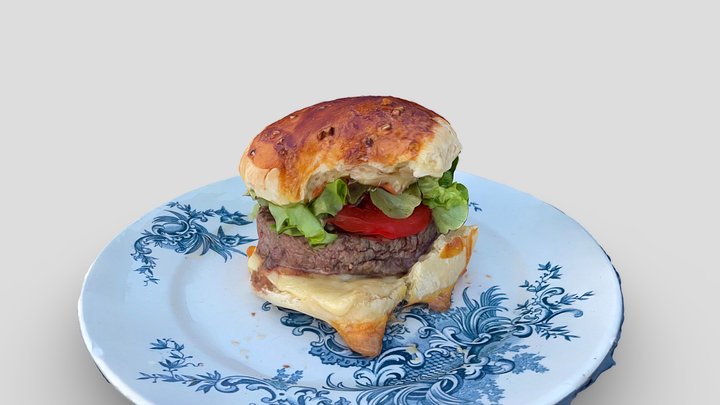 Home made burger by T & Q – Modelo 3D gratuito STL