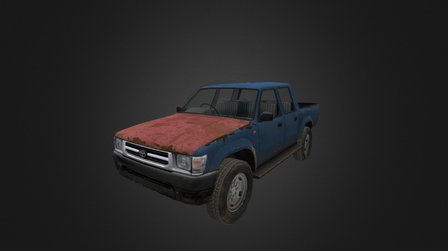 Pick Up Truck 3D Model