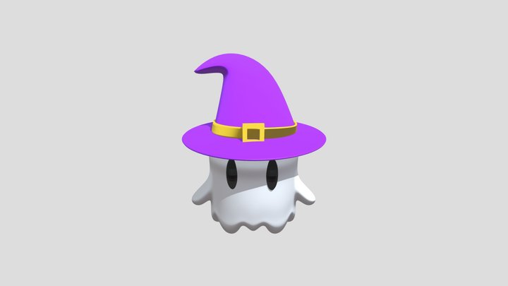 Spooky Ghost 3D Model