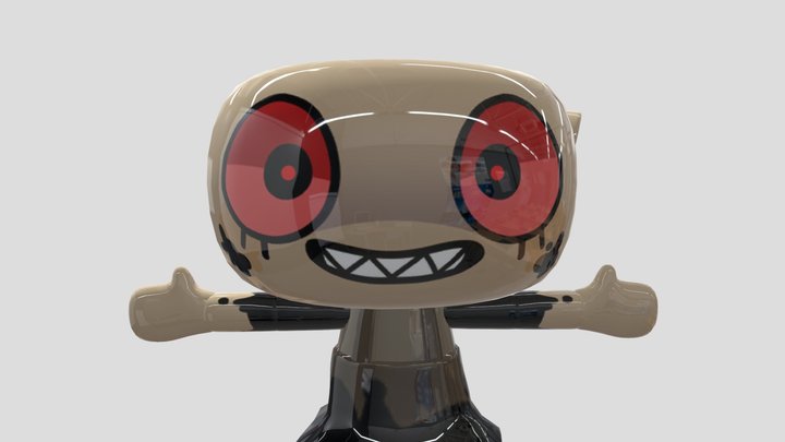 dandys-world-twisted-shelly 3D Model