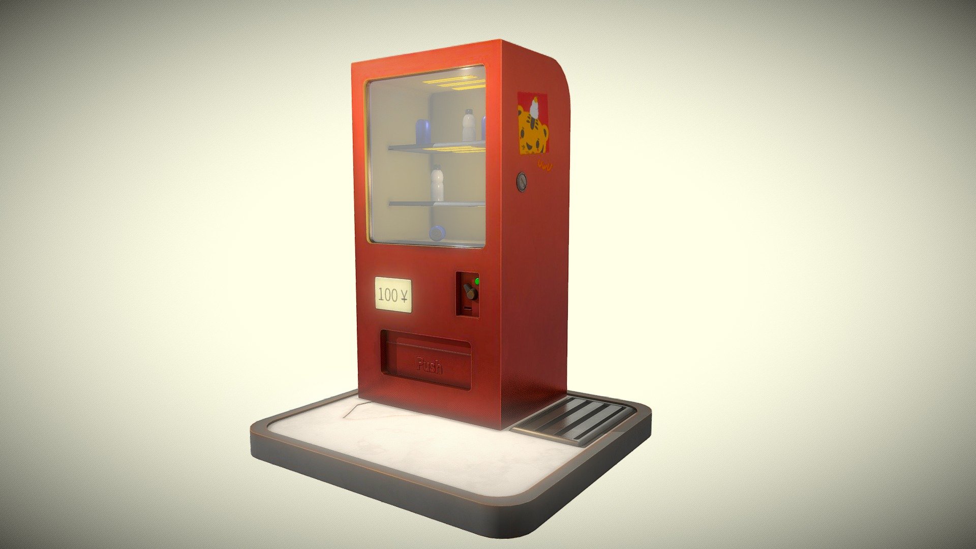 Abandoned Vending Machine - Download Free 3D model by Big guy (@andrej