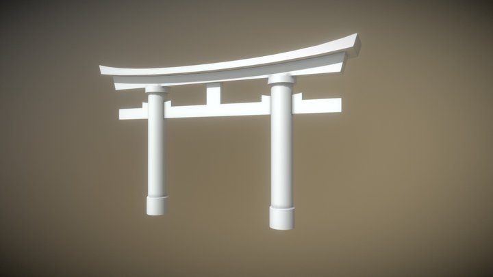 Inari Shrine 3D Model