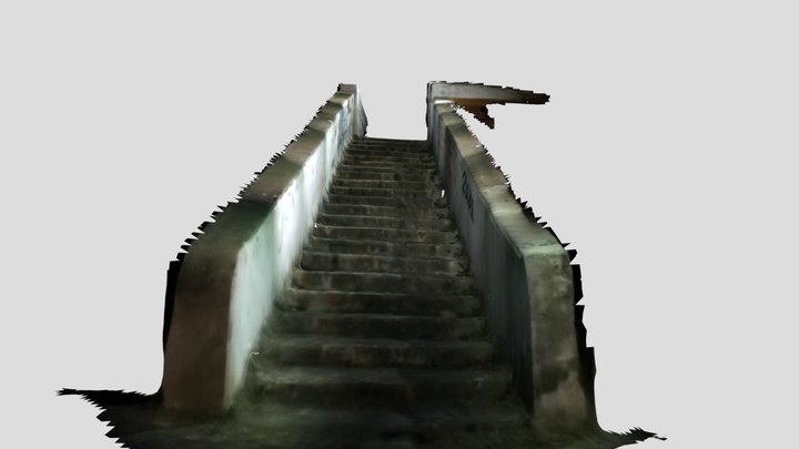 Stepenice kalvarija 3D Model