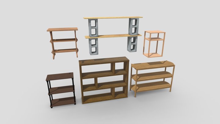 Shelf Pack 3D Model