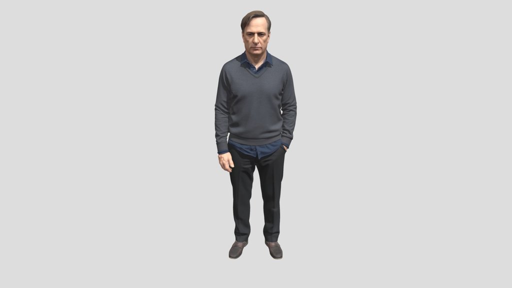 Grey Sweater Portrait