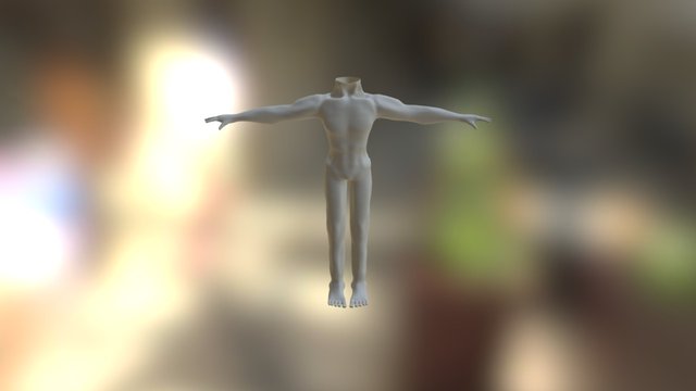 Male body 3D Model