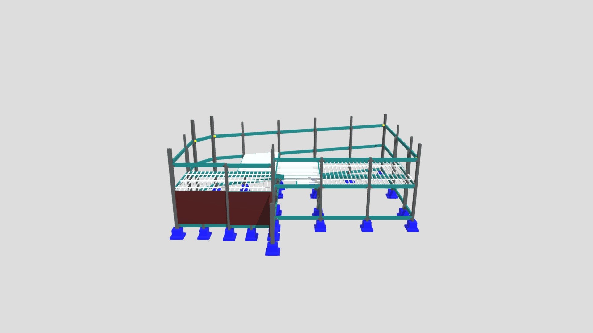 Modelagem Estrutural 3D - Open Mall Guadalupe