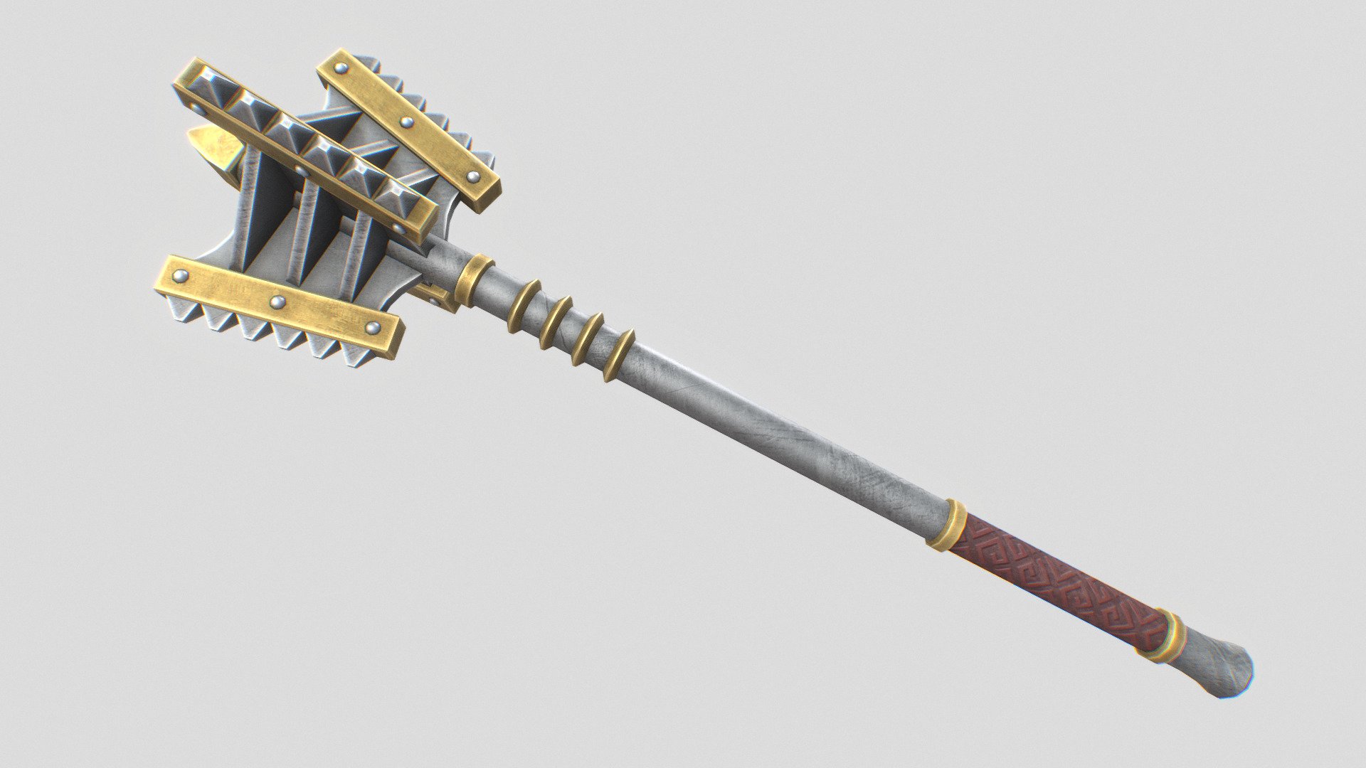 Blunt mace - Buy Royalty Free 3D model by Anima Z (@Anima-Z) [1c73a91 ...