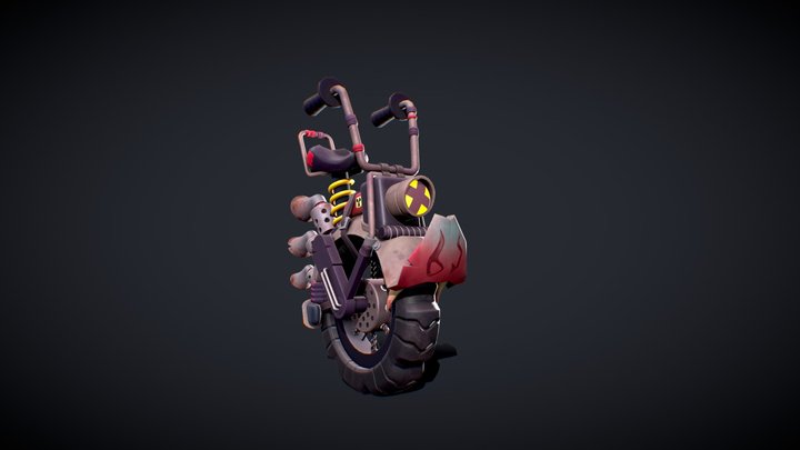 Motorcycle 3D Model