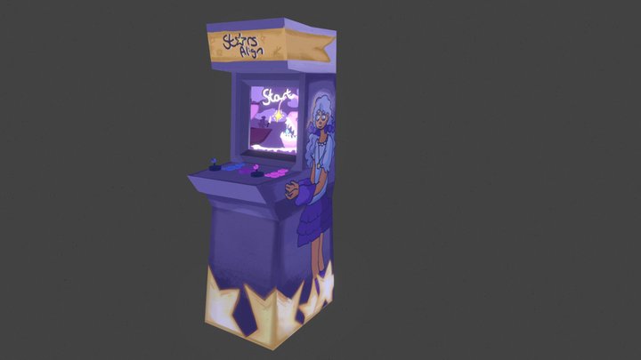 Arcade machine 3D Model