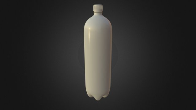 2L PET Bottle 3D Model