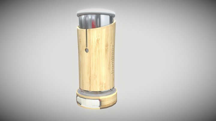 3D Bamboo Tumbler 3D Model