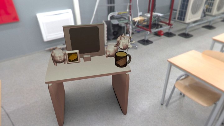 tardigrade office 3D Model