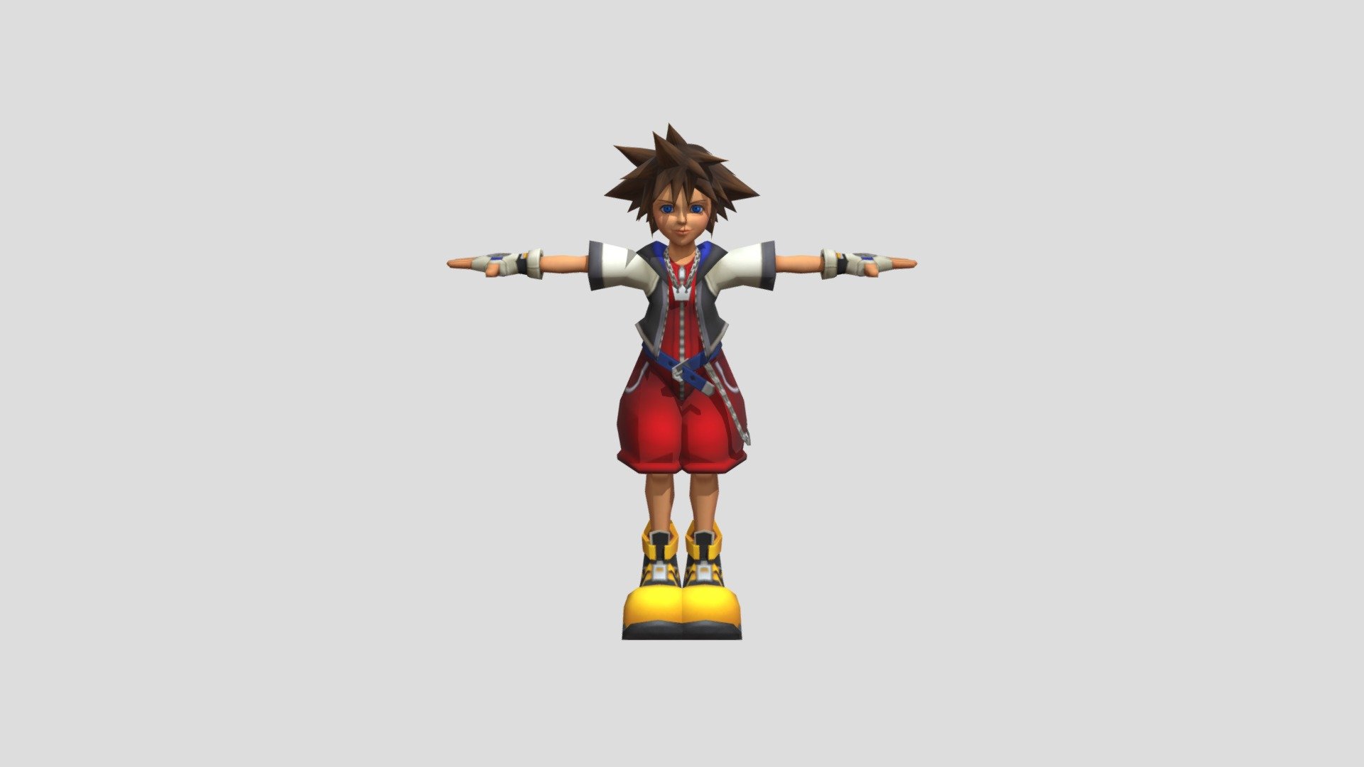 Kingdom Hearts Sora - Download Free 3D model by Tigerar1 ...