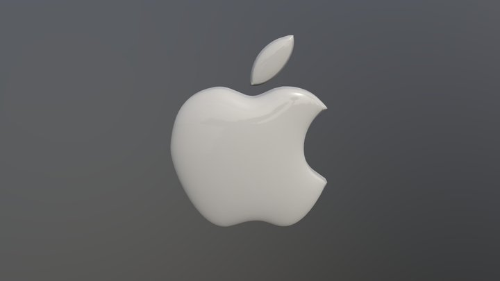 Apple 3D 3D Model
