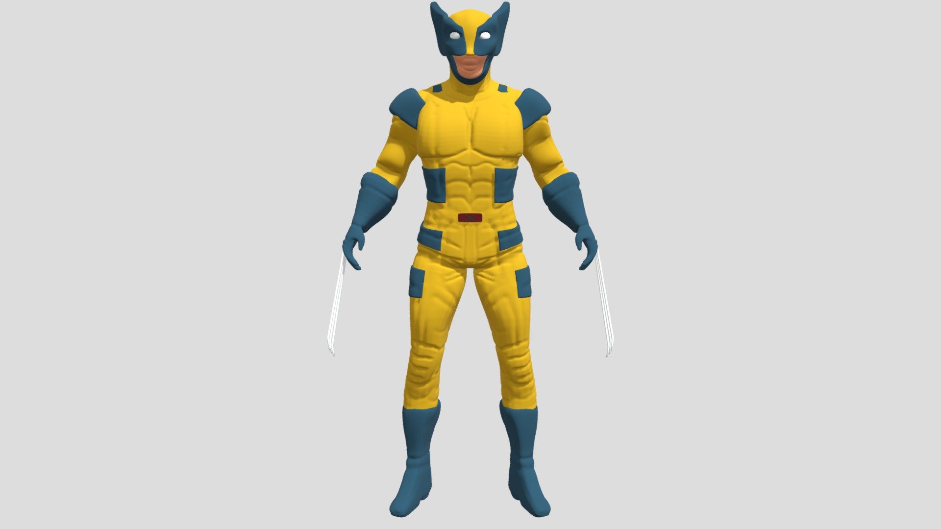 Marvel Comics X-Men Wolverine - Buy Royalty Free 3D model by ...