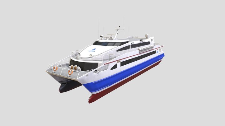 Austal 40 IDO Seabus 3D Model