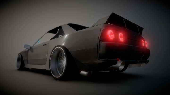 Nissan Skyline R32 Pandem – Modello 3D gratuito STL
