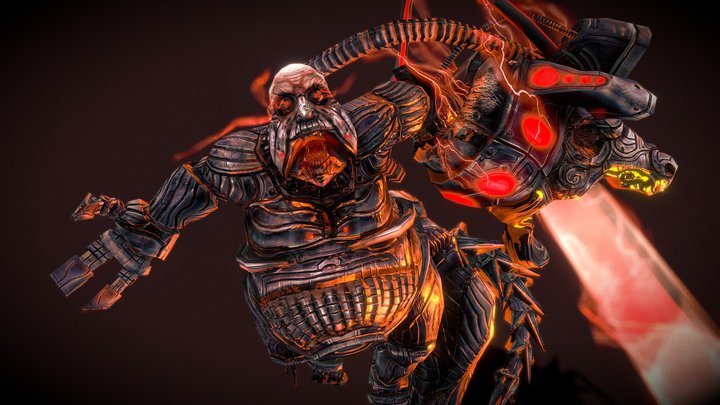 Four Horsemen (3/4): War – Modello 3D gratuito STL