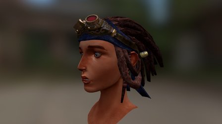 Bohemian Dreads 3D Model