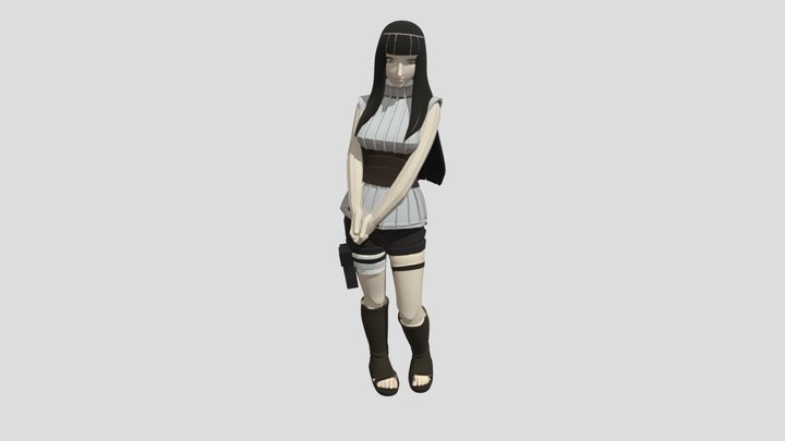 Hinata 3D Model