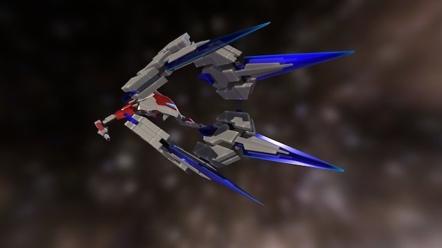 LEGEND SILVERHAWK BURST with BURST UNIT 3D Model