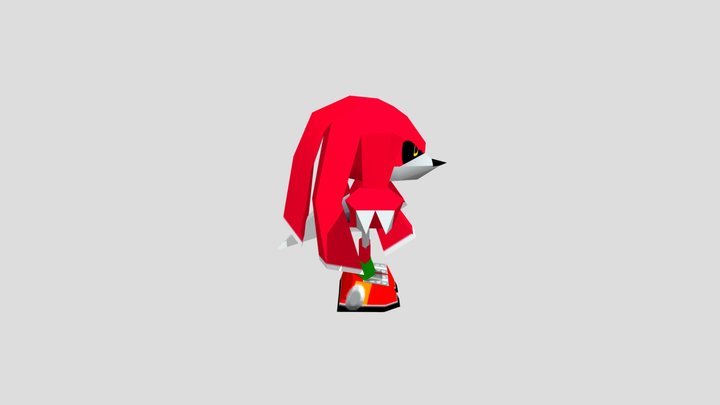 sonic R metal knuckles 3D Model
