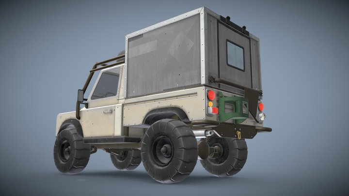 Adventurer Truck 3D Model