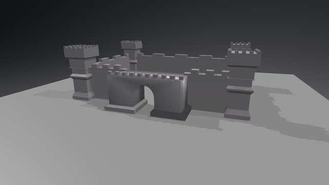 Castle Tutorial Test 3D Model