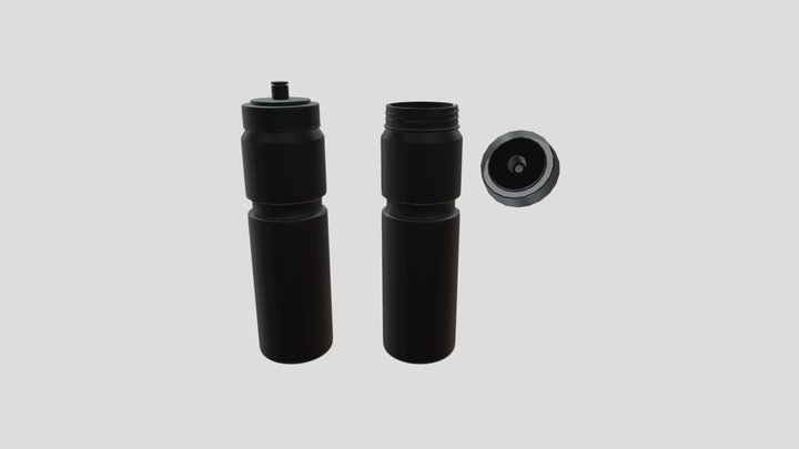 Black Big Sippere Design – 3D Visualization 3D Model