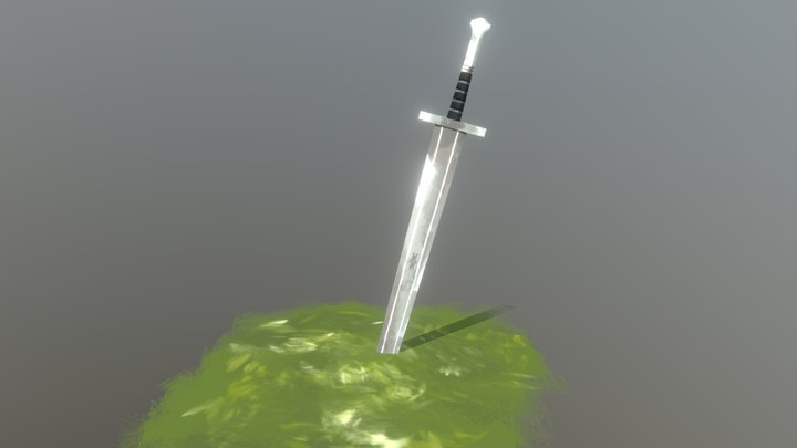 Sword low poly 3D Model